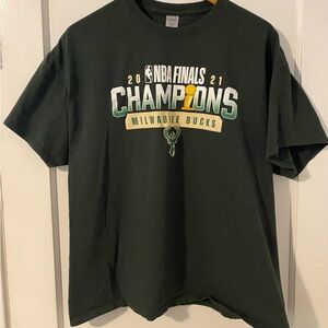 NBA Black T-Shirt with Logo